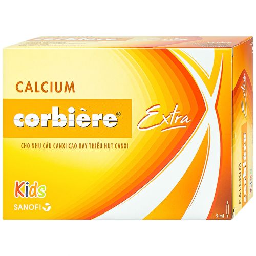 Calcium Corbiere kids extra - Bổ sung canxi (5ml)