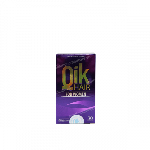 Ecogreen - Qik Hair For Women - Viên uống chăm sóc tóc cho nữ