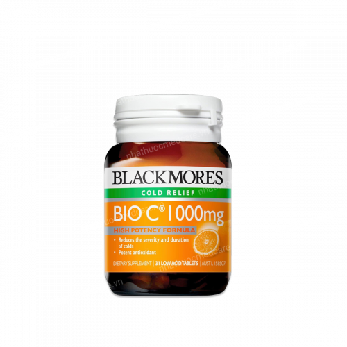 Blackmores Bio C 1000mg - Bổ sung vitamin, tăng đề kháng