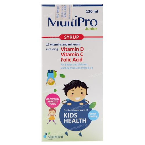 MultiPro Junior - Bổ sung vitamin, khoáng chất tổng hợp