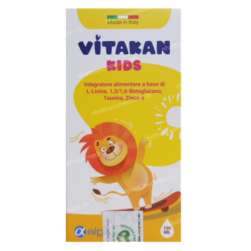 Vitakan Kids - Bổ sung vitamin, khoáng chất, nâng cao miễn dịch