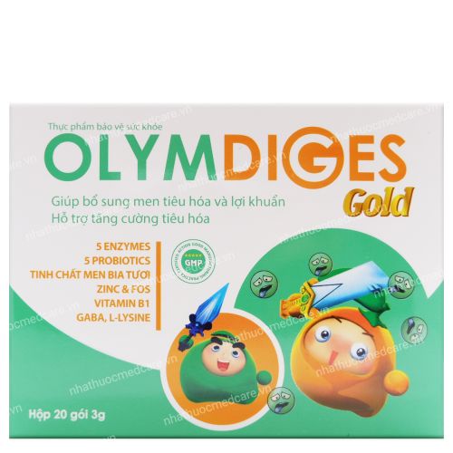Olymdiges Gold - Men vi sinh và men tiêu hóa