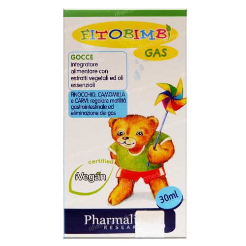 FitoBimbi - Gas Gocce - Giảm rối loạn tiêu hóa (30ml)