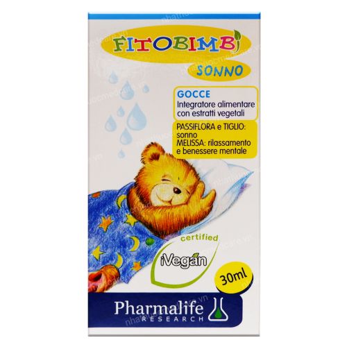FitoBimbi - Sonno - Cải thiện giấc ngủ cho trẻ (30ml)