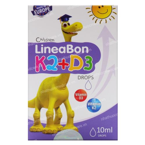 Lineabon K2+D3 - Bổ sung vitamin D3 và K2
