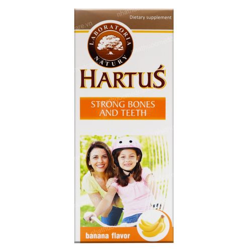 Hartus Strongbones & Teeth - Bổ sung canxi (150ml)