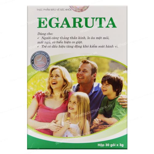 Egaruta - Hỗ trợ giảm co giật, tăng động, rối loạn cảm xúc
