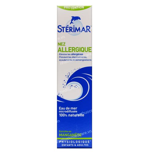 Sterimar Manganese - Xịt muối biển dị ứng (50ml)