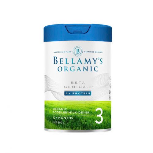 Sữa Bellamy’s Organic  số 3 (Đạm A2) 800g (trên 12 tháng tuổi)