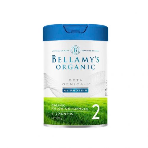 Sữa Bellamy’s Organic số 2 (Đạm A2) 800g (6-12 tháng tuổi)